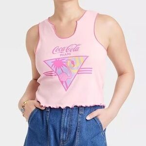 Coca Cola Miami Women’s Pink Tank Top